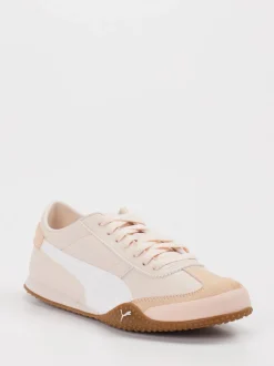 Puma – Sneaker aus Leder in Creme-Rosé