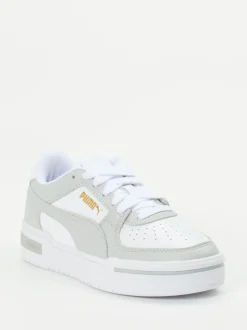 Puma – Sneaker aus Leder in Weiß mit Retro-Charme