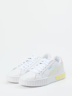 Puma – Sneaker aus Leder mit Pastellakzenten