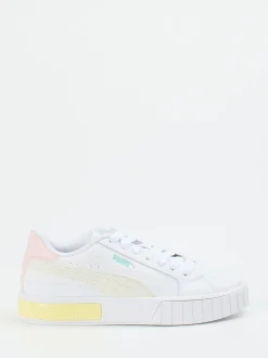 Puma – Sneaker aus Leder mit Pastellakzenten