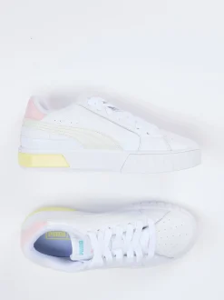 Puma – Sneaker aus Leder mit Pastellakzenten