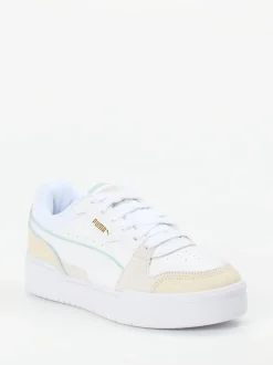 Puma – Sneaker aus Leder mit Pastellakzenten