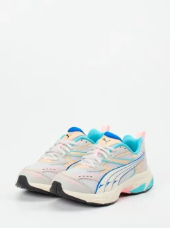 Puma – Sneaker aus Mesh und Synthetikleder Hellgrau