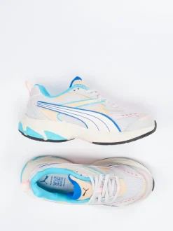 Puma – Sneaker aus Mesh und Synthetikleder Hellgrau