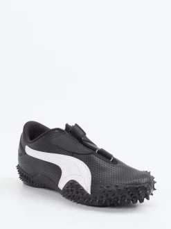 Puma – Sneaker aus perforiertem Leder Schwarz