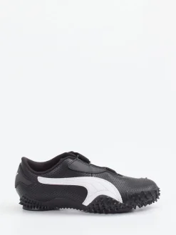 Puma – Sneaker aus perforiertem Leder Schwarz