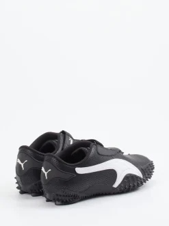 Puma – Sneaker aus perforiertem Leder Schwarz