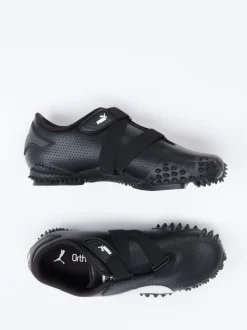 Puma – Sneaker aus perforiertem Leder Schwarz