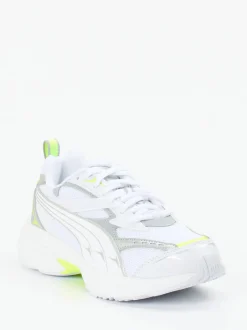 Puma – Sneaker aus Textil mit Neon-Details