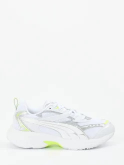 Puma – Sneaker aus Textil mit Neon-Details