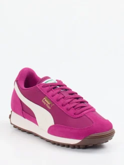 Puma – Sneaker aus Textil und Veloursleder magenta