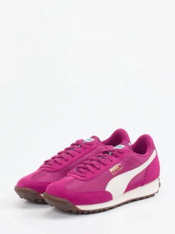 Puma – Sneaker aus Textil und Veloursleder magenta