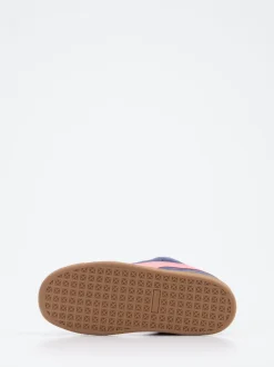 Puma – Sneaker aus Veloursleder in Dunkelblau