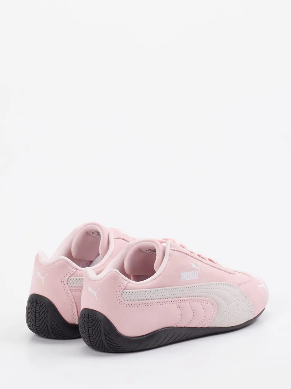 Puma – Sneaker aus Veloursleder in Rosa
