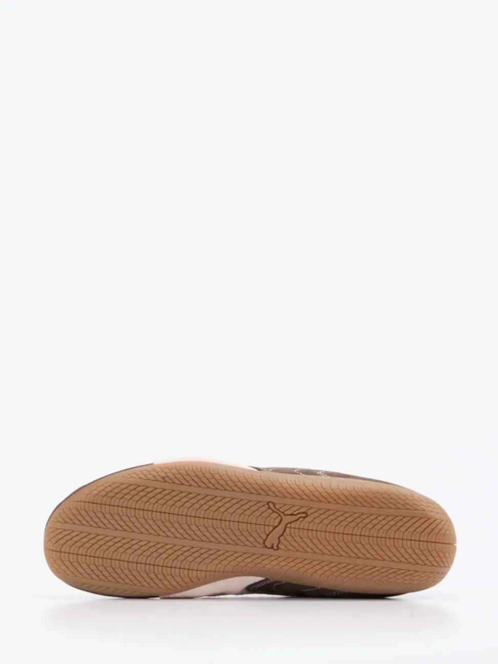 Puma – Sneaker aus Veloursleder schokobraun