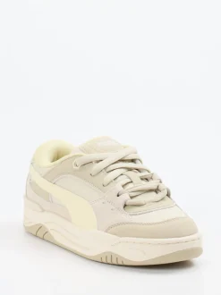 Puma – Sneaker aus Veloursleder Beige