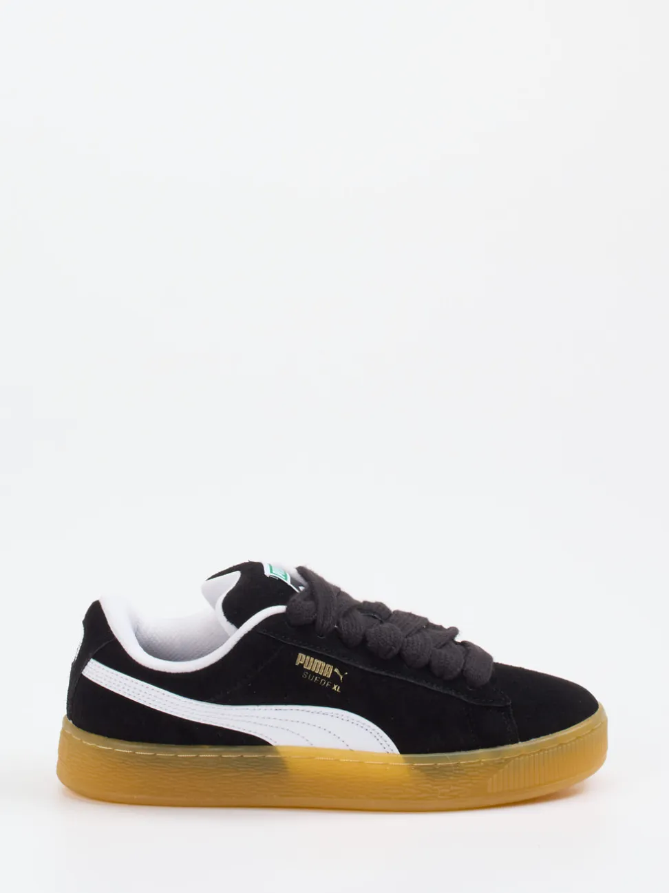 Puma – Sneaker aus Veloursleder Schwarz