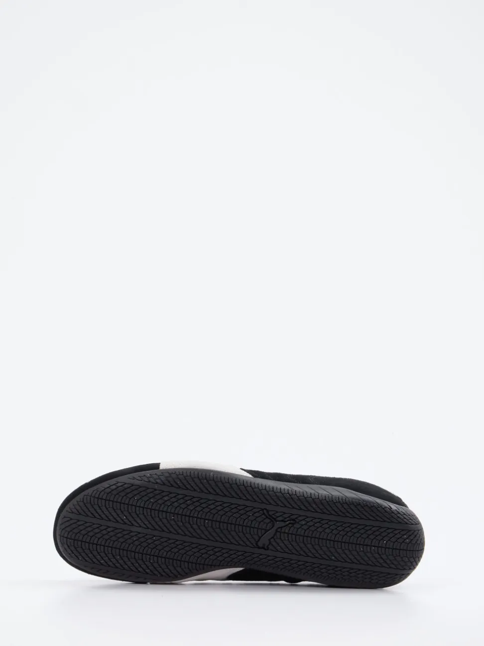 Puma – Sneaker aus Veloursleder schwarz