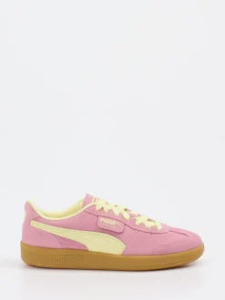 Puma – Sneaker aus Veloursleder in Rosa