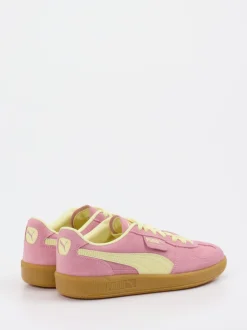 Puma – Sneaker aus Veloursleder in Rosa