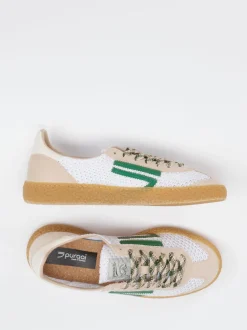 Puraai – Sneaker aus Textil in Weiß mit Gummisohle