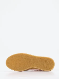 Puraai – Sneaker aus Velours/Textil in Blassrosa
