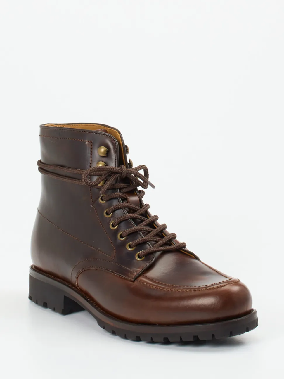 Quarvif – Heritage-Boots aus Kalbleder dunkelbraun