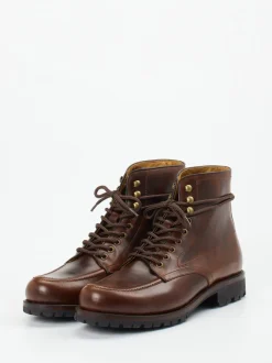 Quarvif – Heritage-Boots aus Kalbleder dunkelbraun