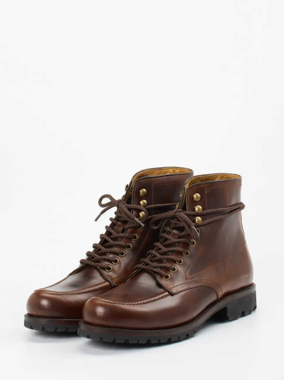 Quarvif – Heritage-Boots aus Kalbleder dunkelbraun
