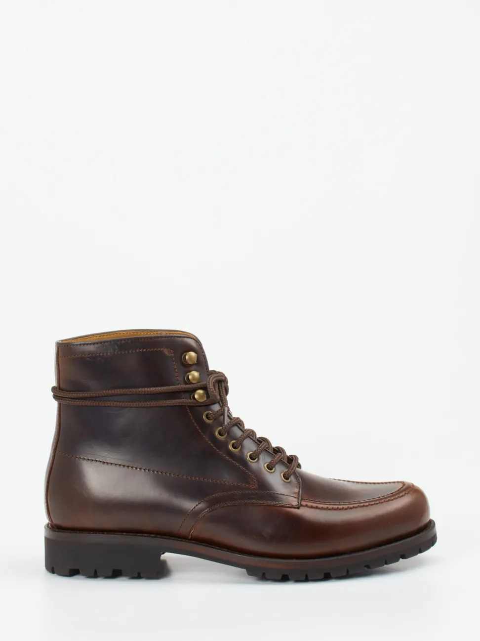 Quarvif – Heritage-Boots aus Kalbleder dunkelbraun