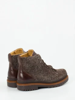 Quarvif – Hiking-Stiefeletten aus Veloursleder braun