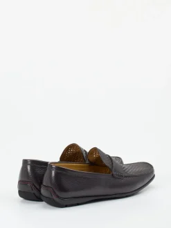 Quarvif – Loafer aus Elchleder mit Perforation