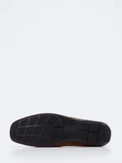 Quarvif – Loafer aus Veloursleder Cognacbraun