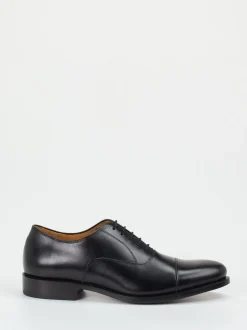 Quarvif – Oxford-Schnürschuh aus Kalbleder Schwarz