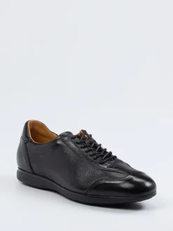 Quarvif – Sneaker aus Lammleder Schwarz
