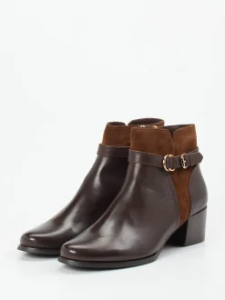 Ralph Harrison – Ankle Boots aus Kalbleder dunkelbraun