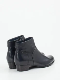 Ralph Harrison – Ankle Boots aus Lammleder dunkelblau
