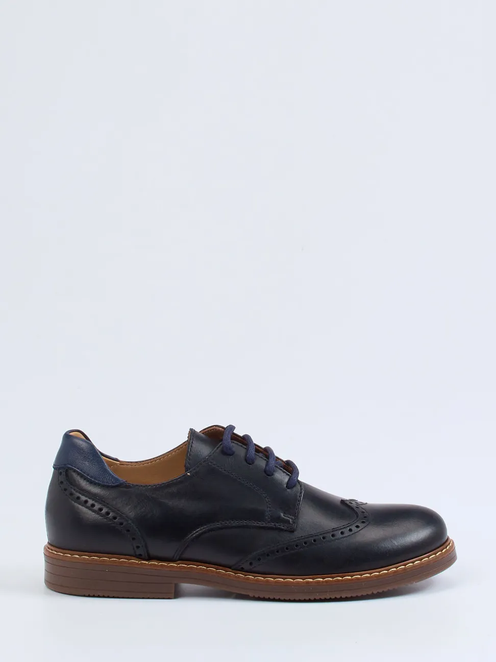 Ralph Harrison – Brogues aus Kalbleder Dunkelblau