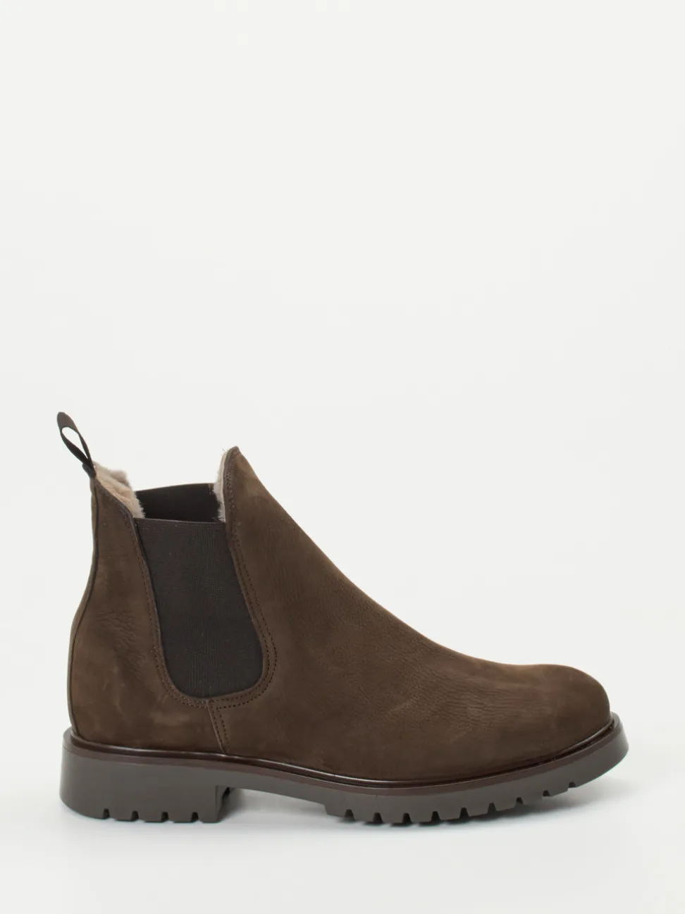 Ralph Harrison – Chelsea Boots aus Nubukleder braun