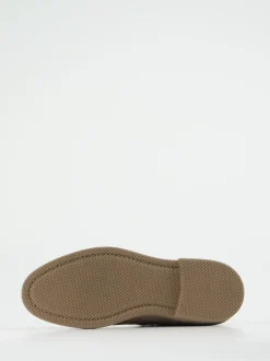 Ralph Harrison – Chelsea Boots aus Veloursleder sandbeige