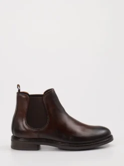 Ralph Harrison – Chelsea Boots aus Leder Dunkelbraun