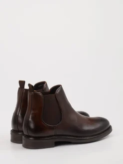 Ralph Harrison – Chelsea Boots aus Leder Dunkelbraun