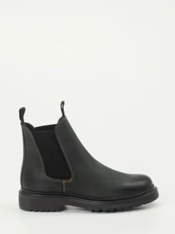 Ralph Harrison – Chelsea Boots aus Nubukleder Grau