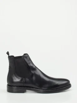 Ralph Harrison – Chelsea Boots aus Kalbleder schwarz