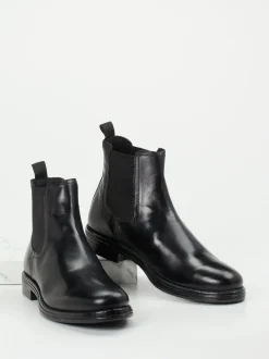 Ralph Harrison – Chelsea Boots aus Kalbleder schwarz