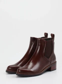 Ralph Harrison – Chelsea Boots aus Lammleder Dunkelbraun