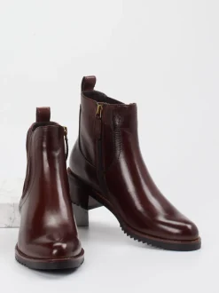 Ralph Harrison – Chelsea Boots aus Lammleder Dunkelbraun