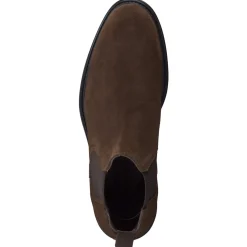 Ralph Harrison – Chelsea Boots aus Veloursleder braun