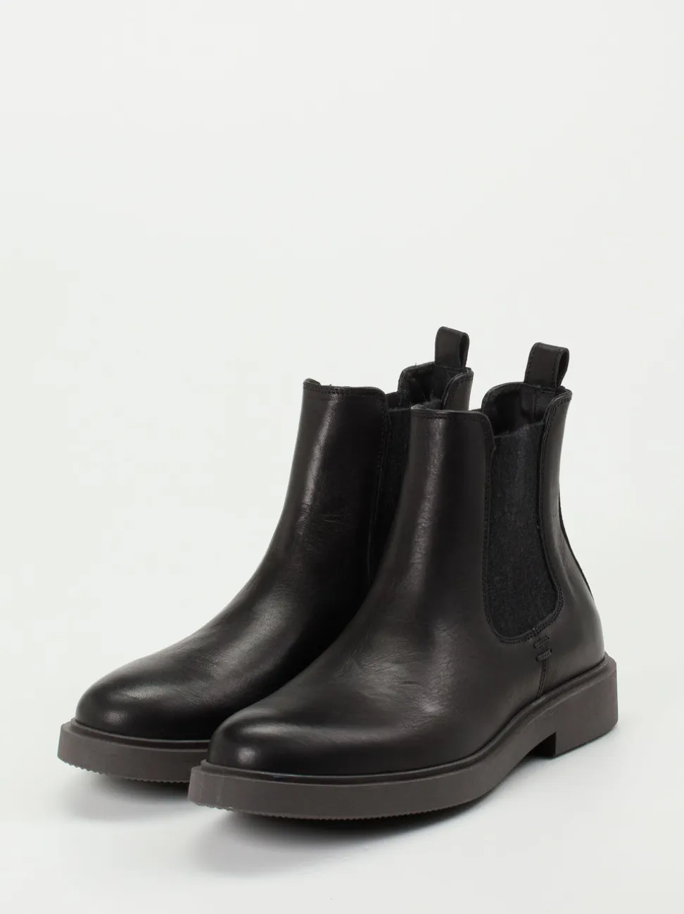 Ralph Harrison – Chelsea Boots aus Kalbleder schwarz