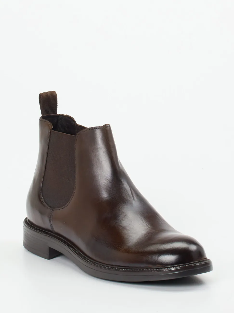 Ralph Harrison – Chelsea Boots aus Kalbleder Dunkelbraun